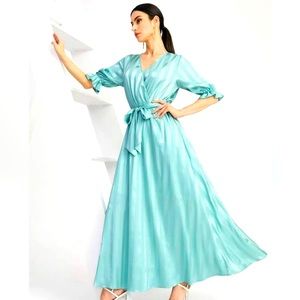 Aqua vintage looking dress